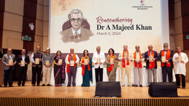 আইইউবিতে প্রতিষ্ঠাতা প্রেসিডেন্ট ড. এ মজিদ খানের স্মরণসভা