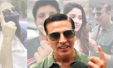 নাগরিকত্ব ফিরে পেয়ে প্রথমবার ভোট দিলেন অক্ষয়