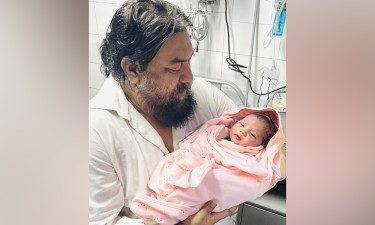 বাবা হলেন ‘হাবু ভাই’খ্যাত চাষী আলম