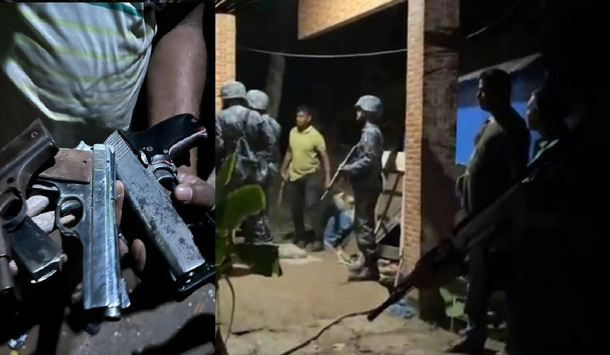 খুলনায় সন্ত্রাসীদের আস্তানায় রাতভর অভিযান, অস্ত্রসহ গ্রেপ্তার ১১