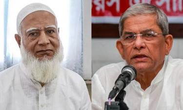জামায়াত আমিরকে দেখতে হাসপাতালে বিএনপির মহাসচিব