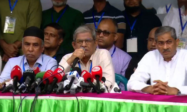 শেখ হাসিনা জাতির কলঙ্ক, তাকে কখনোই ক্ষমা নয়: মির্জা ফখরুল