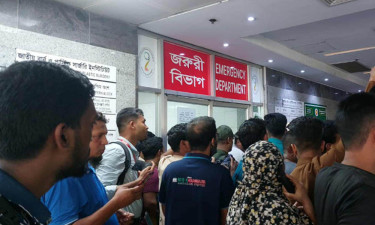 আহাজারিতে ভারী হয়ে উঠেছে বার্ন ইনস্টিটিউটের বাতাস