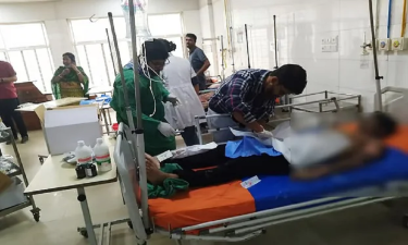 উত্তরায় বিমান বিধ্বস্ত: জাতীয় বার্ন ইনস্টিটিউটে ৩৫ দগ্ধ, সংকটাপন্ন অন্তত ১০ জন