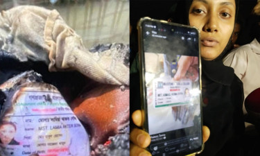 মেয়েকে নিতে এসে নিখোঁজ মা, পাওয়া গেল পোড়া এনআইডি