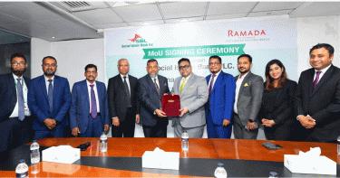 সোশ্যাল ইসলামী ব্যাংক পিএলসি এবং রামাদা বাই উইন্ডহ্যাম কক্সবাজার কলাতলী বিচ-এর মধ্যে চুক্তি স্বাক্ষর
