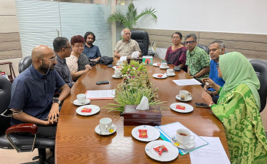 ইউজিসি চেয়ারম্যানের সঙ্গে বিশ্ববিদ্যালয় শিক্ষক নেটওয়ার্কের প্রতিনিধি দলের সাক্ষাৎ