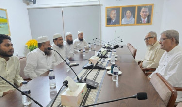 নেজামে ইসলাম পার্টির প্রতিনিধি দলের সঙ্গে বিএনপির বৈঠক