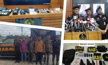 ভুয়া র‍্যাবকে ধাওয়া দিল আসল র‍্যাব, উভয় পক্ষকেই পেটাল জনতা