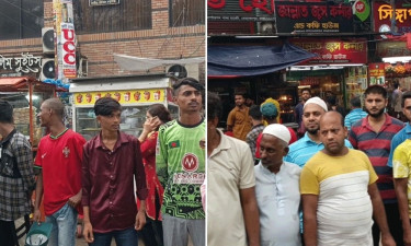 ওসির বদলি ঠেকাতে মানববন্ধনে শীর্ষ মাদক কারবারি ও কিশোর গ্যাং সদস্যরা