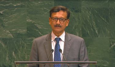 গণহত্যা রোধে ফিলিস্তিনে অবিলম্বে যুদ্ধবিরতির আহ্বান বাংলাদেশের
