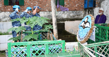 দুর্ঘটনায় নিহত শিক্ষার্থীদের স্মরণে বিমান বাহিনীর শ্রদ্ধা-মানবিক উদ্যোগ