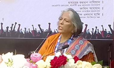 অন্যায়ের সমাজ ভেঙে নতুন সমাজ গড়ে তোলাই আমাদের প্রধান কাজ: উপদেষ্টা শারমীন