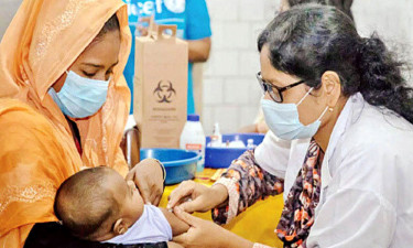 প্রথমবারের মতো টাইফয়েডের টিকা পাবে ৫ কোটি শিশু