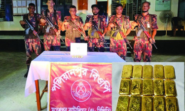 মহেশপুর সীমান্তে আড়াই কোটি টাকার স্বর্ণের বার উদ্ধার