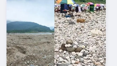 সাদা পাথর ও জাফলংয়ে জেলা প্রশাসনের অভিযান