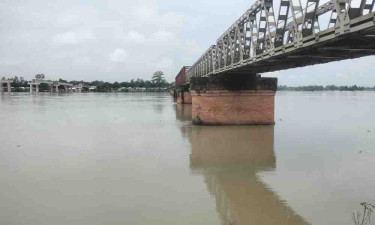 দুধকুমার নদের পানি বিপৎসীমার ৬ সেন্টিমিটার ওপর দিয়ে প্রবাহিত