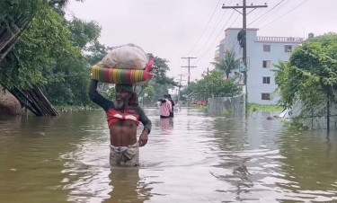 ৭২ ঘণ্টার মধ্যে ২০ জেলায় বন্যার শঙ্কা