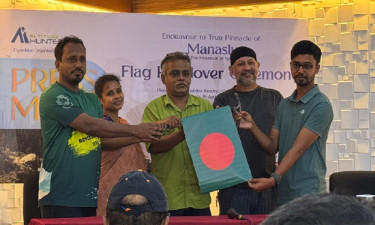 বাংলাদেশি তমাল স্বপ্ন ছুঁতে হাঁটবেন মানাসলুর পথে