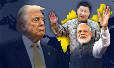 চীনের চোখে ভারত, মার্কিন শুল্কযুদ্ধ কি দুই এশীয় শক্তিকে কাছে টানছে?