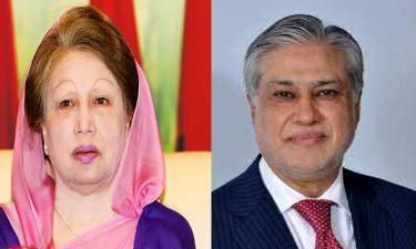 খালেদা জিয়ার স্বাস্থ্যের খোঁজ নিতে বাসভবনে যাবেন ইসহাক দার