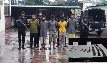মাদক সন্ত্রাসে বেপরোয়া রোহিঙ্গা