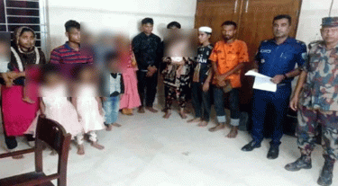 মৌলভীবাজারে নারী ও শিশুসহ ১৬ জনকে পুশইন