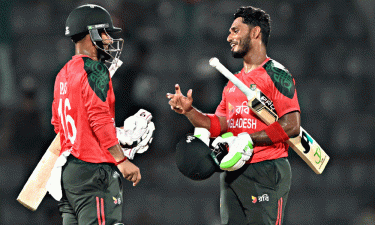 তানজিদ তামিমের ঝড়ো ফিফটিতে সিরিজ জিতল বাংলাদেশ