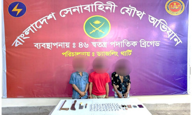 যৌথ বাহিনীর অভিযানে দেশজুড়ে গ্রেপ্তার ১৩১