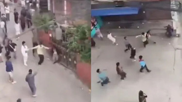 নেপালের অর্থমন্ত্রীকে জনতার পিটুনি