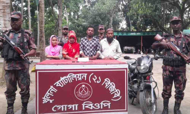 শার্শা সীমান্ত দিয়ে ভারতে যাওয়ার সময় ৪ বাংলাদেশি আটক