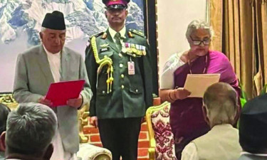 নেপালে অন্তর্বর্তী সরকারপ্রধানের শপথ গ্রহণে অংশ নিলো বাংলাদেশের রাষ্ট্রদূত