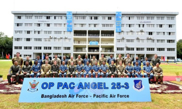 বাংলাদেশ বিমান বাহিনী-প্যাসিফিক এয়ার ফোর্স-যুক্তরাষ্ট্রের যৌথ মহড়ার উদ্বোধন