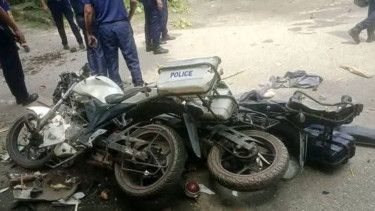 ভাঙ্গা এখন শান্ত, তবে দুই মহাসড়কে চলছে অবরোধ