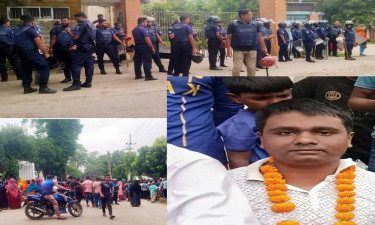 নীলফামারী উত্তরা ইপিজেড শ্রমিক নেতা সাইদুল জামিনে মুক্ত