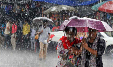 তিন বিভাগে ভারী বৃষ্টি হতে পারে, তাপমাত্রা অপরিবর্তিত থাকবে