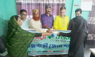 মেধাবী শিক্ষার্থী লাবনীর পাশে বসুন্ধরা শুভসংঘ
