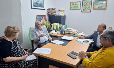 বিএনপি মহাসচিবের সঙ্গে ডেমোক্রেসি ইন্টারন্যাশনালের প্রতিনিধিদলের সাক্ষাৎ