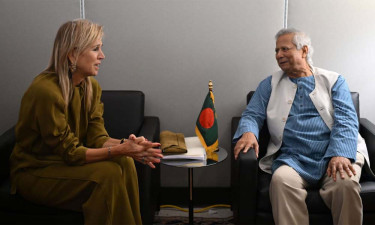 জাতিসংঘে শীর্ষ বিশ্বনেতাদের সঙ্গে প্রধান উপদেষ্টার বৈঠক