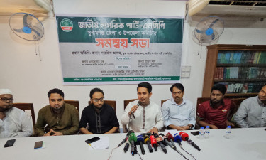 শাপলা প্রতীক না পেলে রাজপথে নামার হুঁশিয়ারি সারজিস আলমের