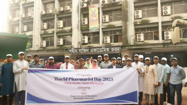 জবিতে বর্ণাঢ্য আয়োজনে বিশ্ব ফার্মাসিস্ট ডে উদযাপন