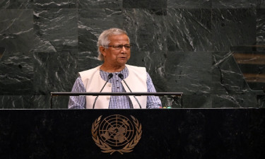 পূর্ব জেরুজালেমকে রাজধানী করে স্বাধীন ফিলিস্তিন রাষ্ট্রের দাবি ড. ইউনূসের