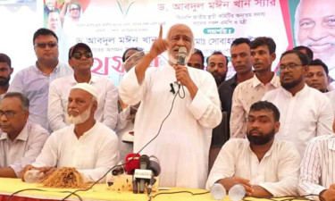 হিন্দুদের বন্ধু সেজে আ. লীগ তাদের বাড়িঘরে লুটপাট চালিয়েছে: মঈন খান