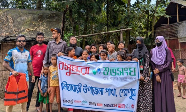 শিশুমৃত্যু রুখতে নালিতাবাড়ী শুভসংঘের সাঁতার প্রশিক্ষণ কর্মসূচি