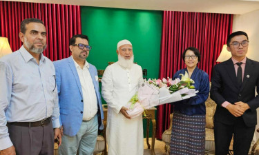 জামায়াত আমিরের সঙ্গে ভুটানের রাষ্ট্রদূতের সৌজন্য সাক্ষাৎ