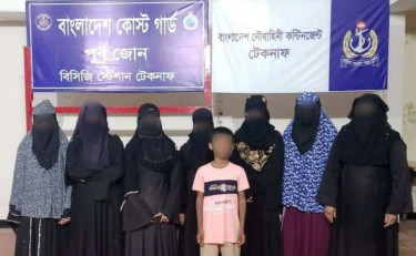 গহীন পাহাড় থেকে পাচারের উদ্দেশ্যে বন্দি ৮ নারী-শিশু উদ্ধার