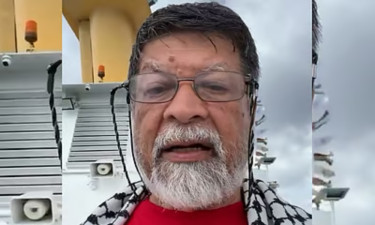 ফ্লোটিলা থেকে শহিদুল আলমের সর্বশেষ বার্তা