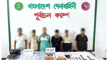 সারা দেশে এক সপ্তাহে যৌথ বাহিনীর অভিযানে আটক ৬৯