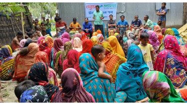 চরের মানু‌ষের স্বাস্থ্য সচেতনতা বাড়াতে বসুন্ধরা শুভসং‌ঘের ক্যাম্পেইন