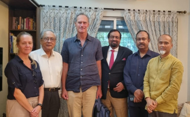 ইইউ প্রতিনিধিদলের সঙ্গে জাতীয় পার্টি নেতৃবৃন্দের বৈঠক